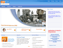 Tablet Screenshot of apitco.org
